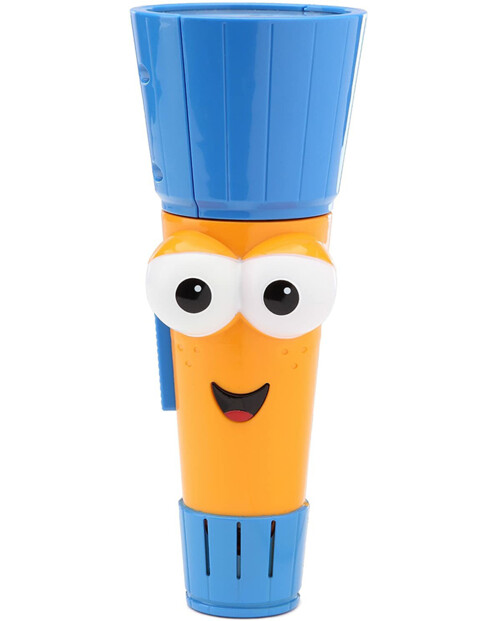 Boîte Fisher-Price Flicker avec emballage Disney Handy Manny et jouet lampe de poche orange et bleu visible