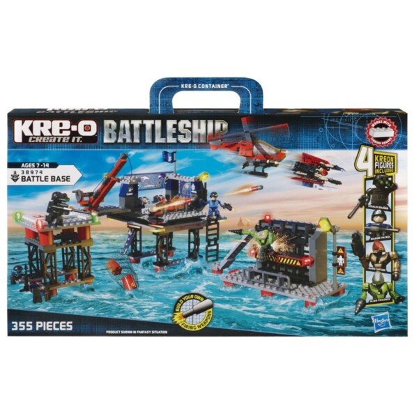 Kre-O Battleship Battle Base Hasbro une base navale à construire pleine d’action