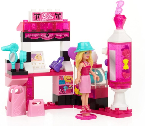 Kiosque accessoires de mode Barbie Mega Bloks Build ’n’ Style 80211