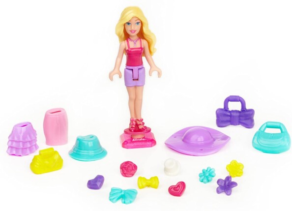 Kiosque accessoires de mode Barbie Mega Bloks Build ’n’ Style 80211