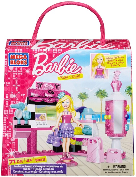 Kiosque accessoires de mode Barbie Mega Bloks Build ’n’ Style 80211