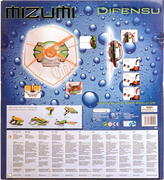 Pistolet à eau avec bouclier Mizumi le jouet 2 en 1 incontournable de l’été
