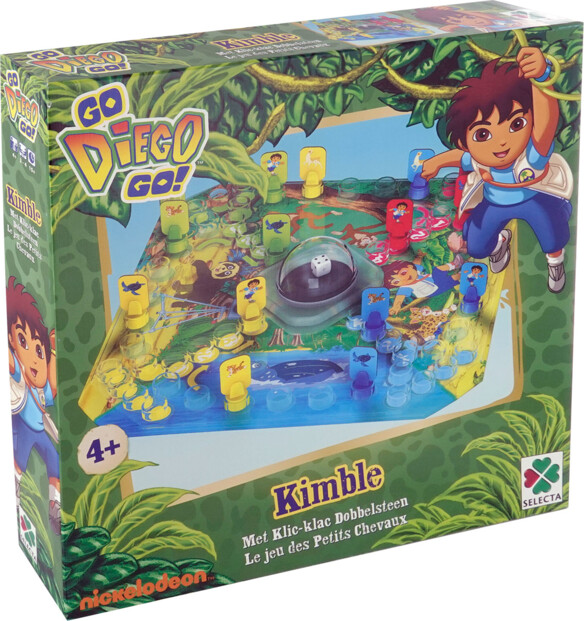 jeu de société petits chevaux t'en fais pas kimble go diego go pour enfants
