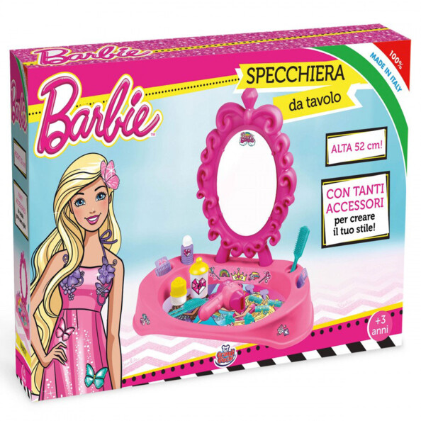 Coiffeuse enfant Barbie 52 cm un coffret complet pour jouer à se coiffer