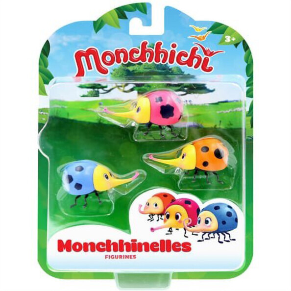 Figurines Monchhinelles de La tribu des Monchhichi.