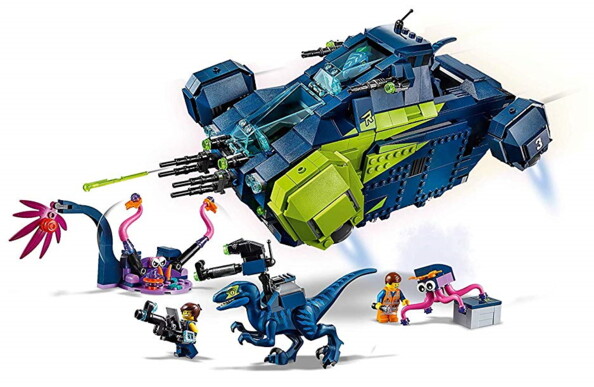 LEGO Movie 2 avec 1 vaisseau spatial avec canon à ressort