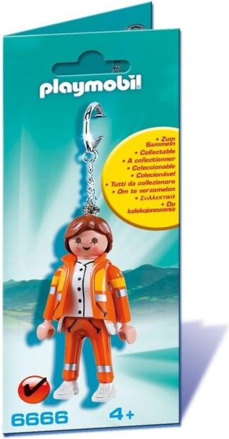 Porte-clés Playmobil secouriste 6666 Playmobil