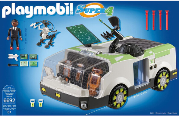 packaging du Camion Techno Caméléon complet