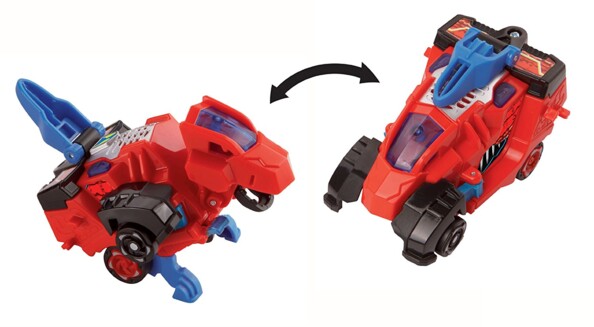 Switch&Go Dinos Turbo Lanceur T.Rex le dinosaure VTech qui file à toute vitesse