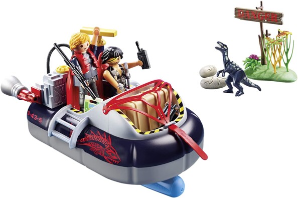 Aéroglisseur avec moteur submersible Playmobil Action.