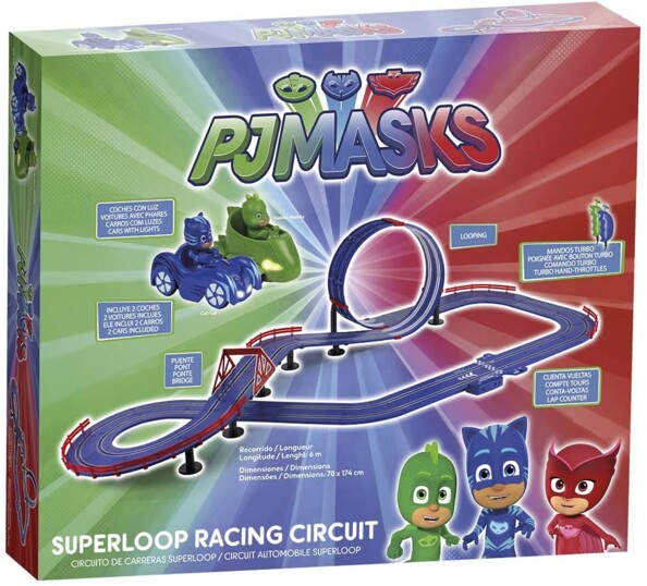 Packaging du circuit Speed Aventure PJ Masks.