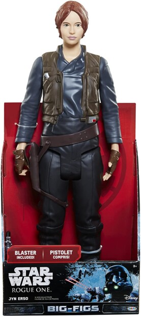 Packaging de la figurine Jyn Erso de la collection Big-Figs Rogue One.