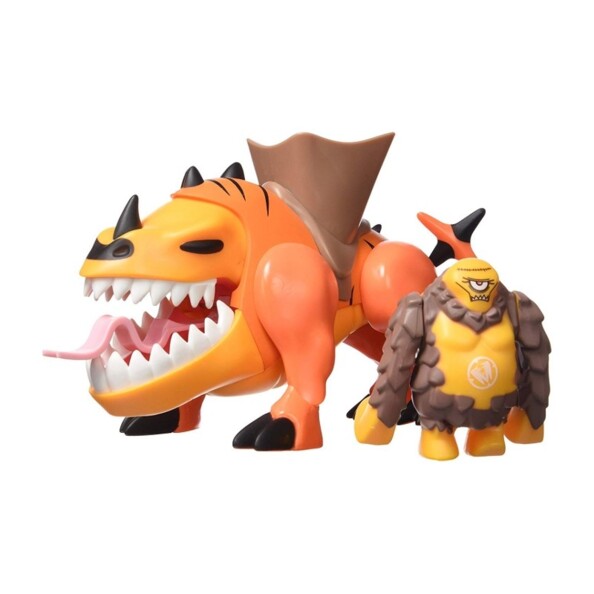 Figurines Mutant Busters de Cyklop et son titan.