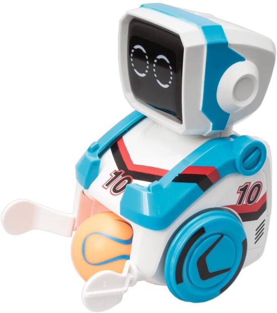 Le robot télécommandé Kickabot qui joue au foot.