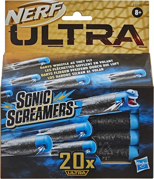 Recharge de fléchettes Nerf Ultra qui sifflent en volant