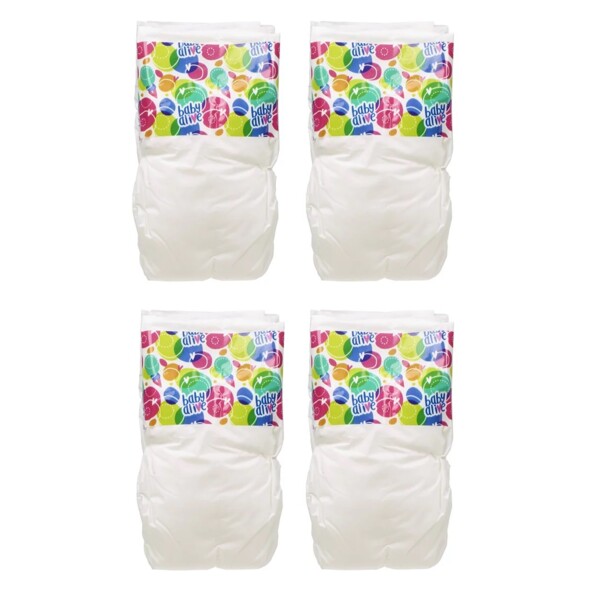 Lot de 4 couches de rechange pour poupon