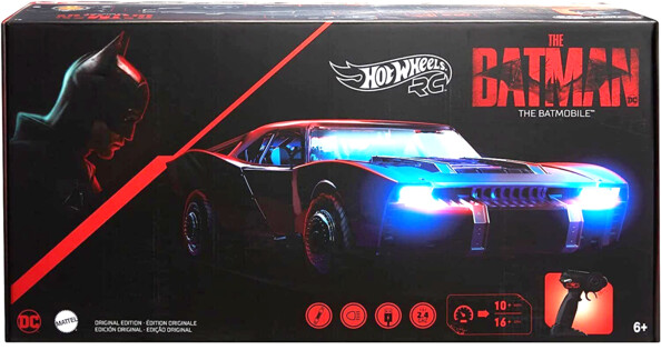 Emballage commercial Batmobile Hot Wheels RC