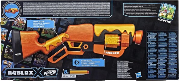 Dos packaging Nerf Roblox Adopt Me ! Bees !