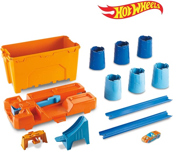 coffret de jeu pour petites voitures avec circuit et pistes, jouet pour enfant, GCF91