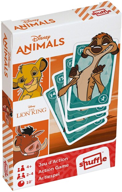 Jeu du roi Lion jeu de cartes Disney rapide avec des parties inférieures à 10 min