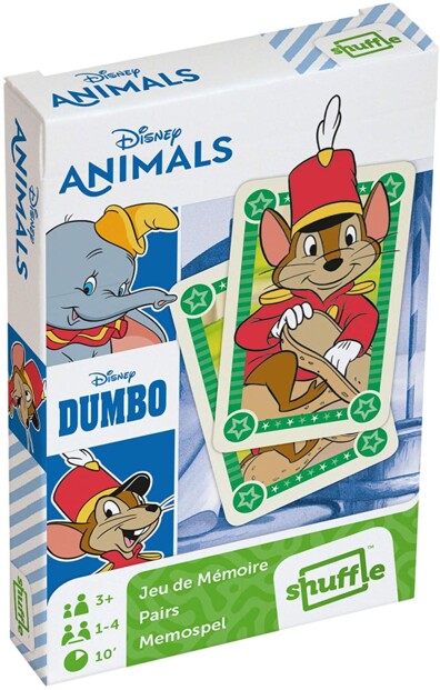 Disney l'éléphant Dumbo jeu de mémoire simple pour 1 à 4 joueurs