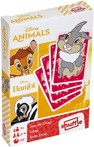 Bambi jeu de cartes Disney pour enfant de moins de 4 ans