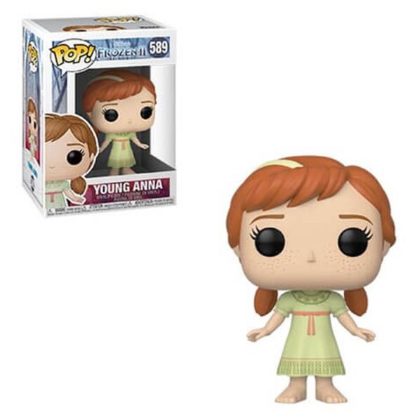 Packaging reine des neiges 2 personnage d'Anna collection Funko pop