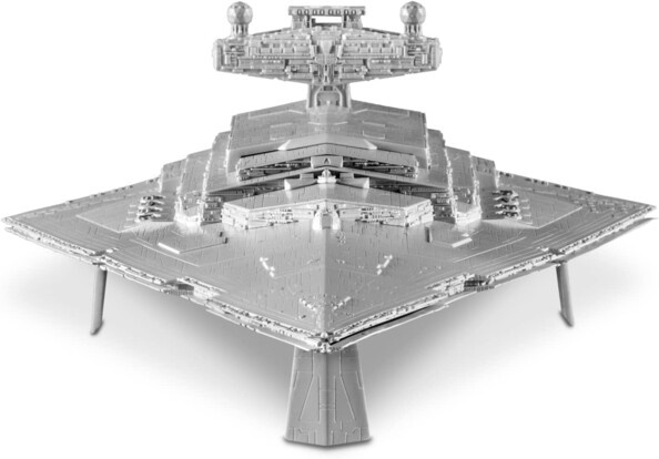 Maquette Star Wars avec support de présentation