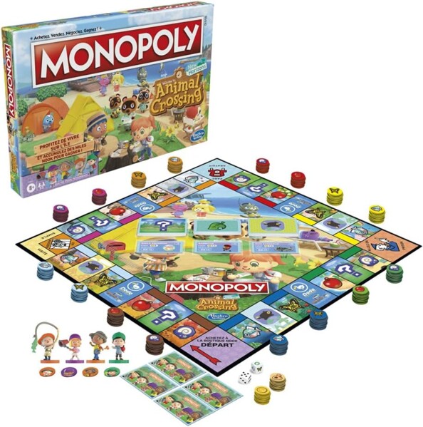 Jeu de société Monopoly Animal Crossing