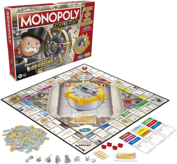 Jeu de société Monopoly Coffre-fort