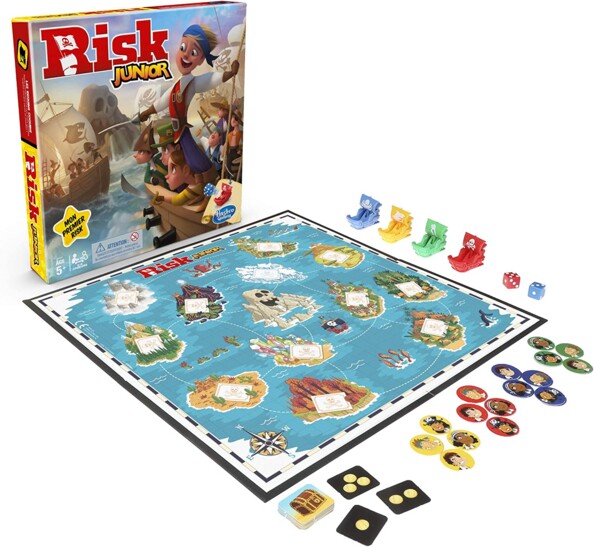 Plateau et boîte de jeu RISK Junior