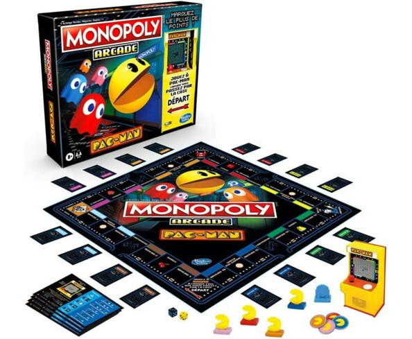 Jeu de plateau Monopoly en version Pac-Man