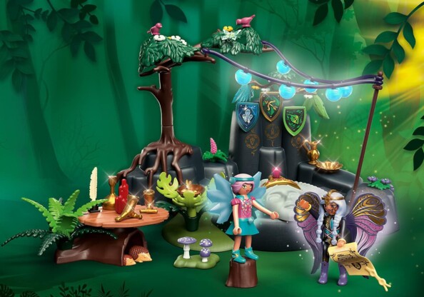 Ensemble playmobil les fées du printemps