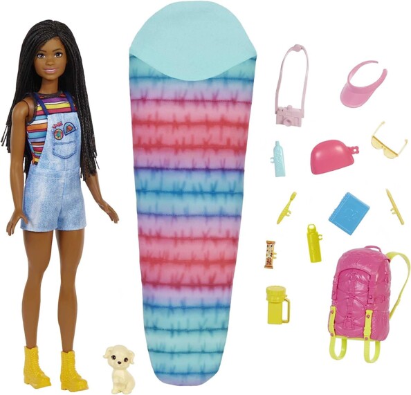 Poupée Barbie Brooklyn avec le nécessaire de Camping