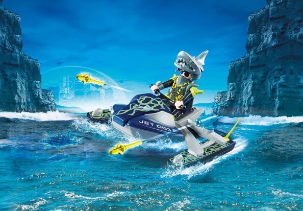 Scooter marin collection Playmobil Top Agents
