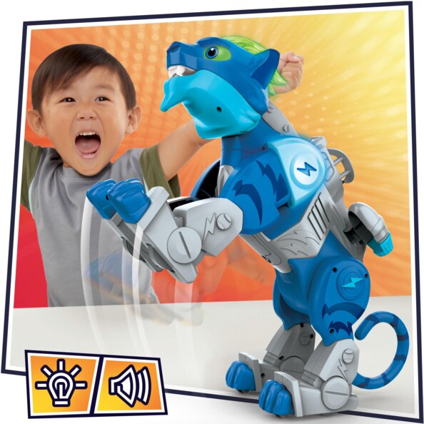 Yatho des PJmasks se dresse sur ses pattes arrières