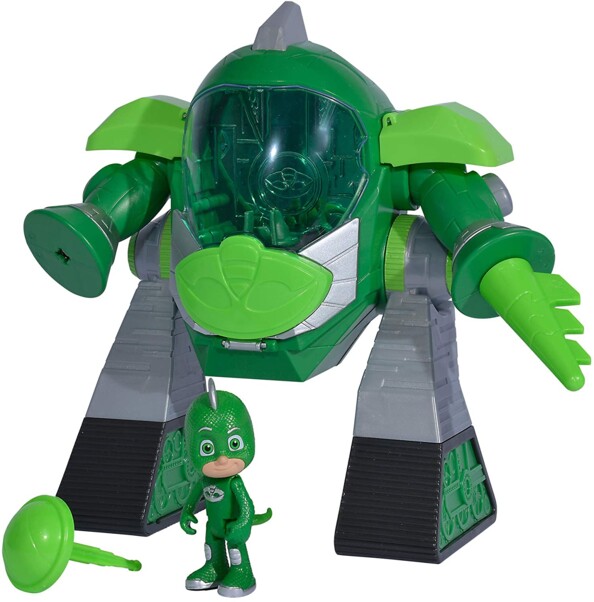 Figurine turbo robot gecko