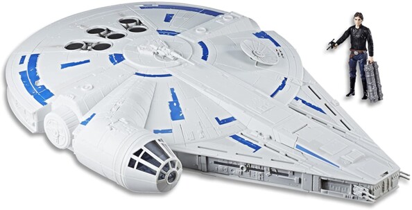 Véhicule Kessel Run Millennium Falcon et sa figurine Star Wars 