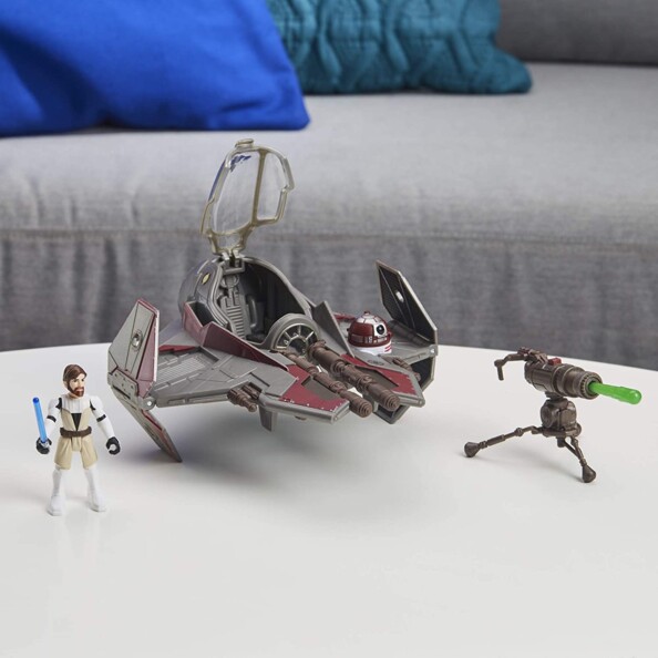 Figurine et véhicule star wars chasseur d'étoile