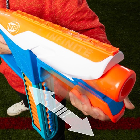 Chargement avec pistolet à pompe Nerf N Series