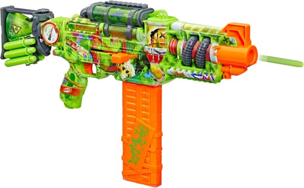 Blaster Nerf Zombie avec chargeur amovible