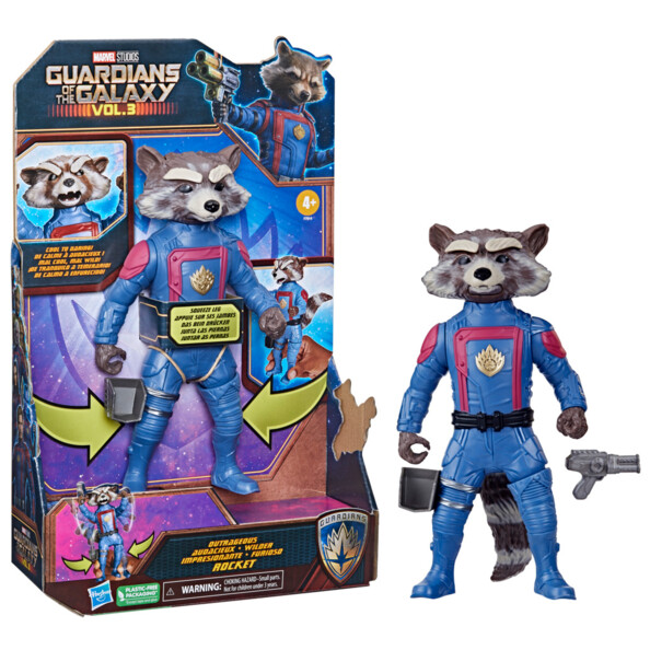 Figurine articulée Rocket Marvel les Gardiens de la Galaxie vol.3