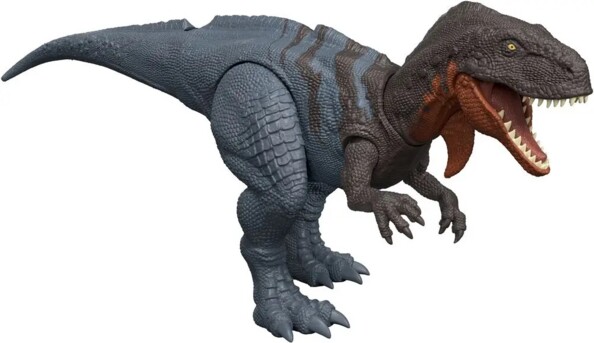 Figurine dinosaure Abelisaurus articulée avec rugissement féroce