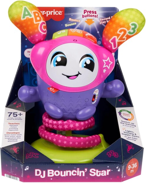 Fisher-Price DJ le Robot Danseur à Rebond par Mattel