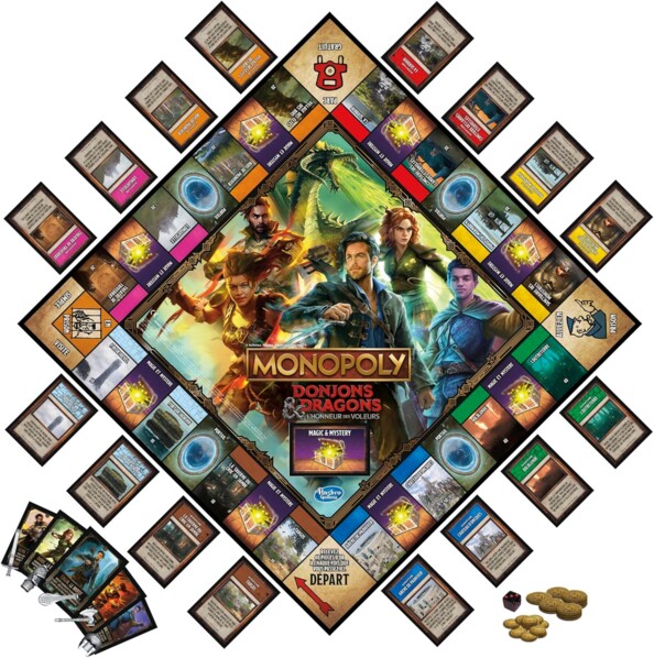 Jeu de plateau Donjons & Dragons l'honneur des voleurs