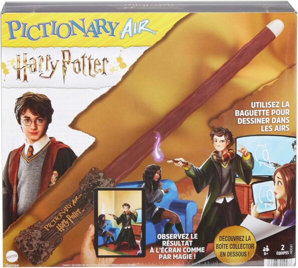 Un duel de dessin interactif dans le Monde des Sorciers avec Pictionary Air
