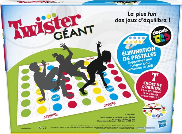 Jeu de société Twister Géant par Hasbro Gaming