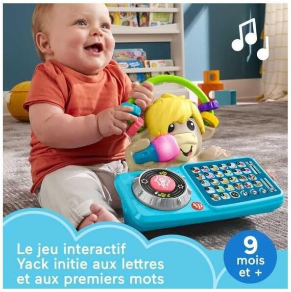 Apprentissage ludique des lettres et du langage avec Mon DJ Martin