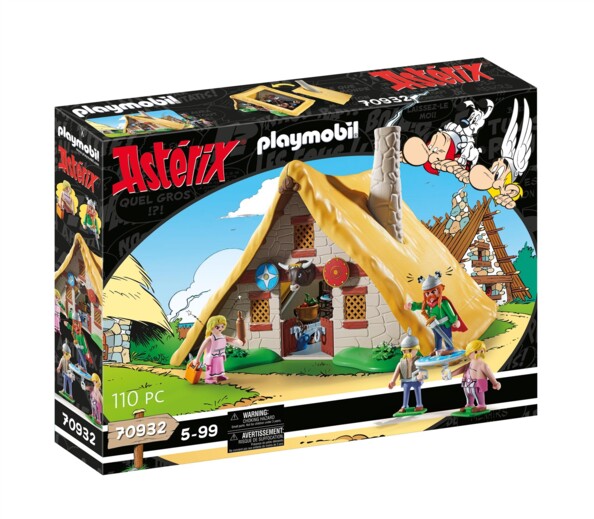 Playmobil Astérix Hutte du chef Abraracourcix