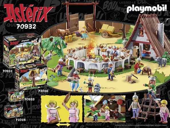 Playmobil Astérix Hutte du chef Abraracourcix